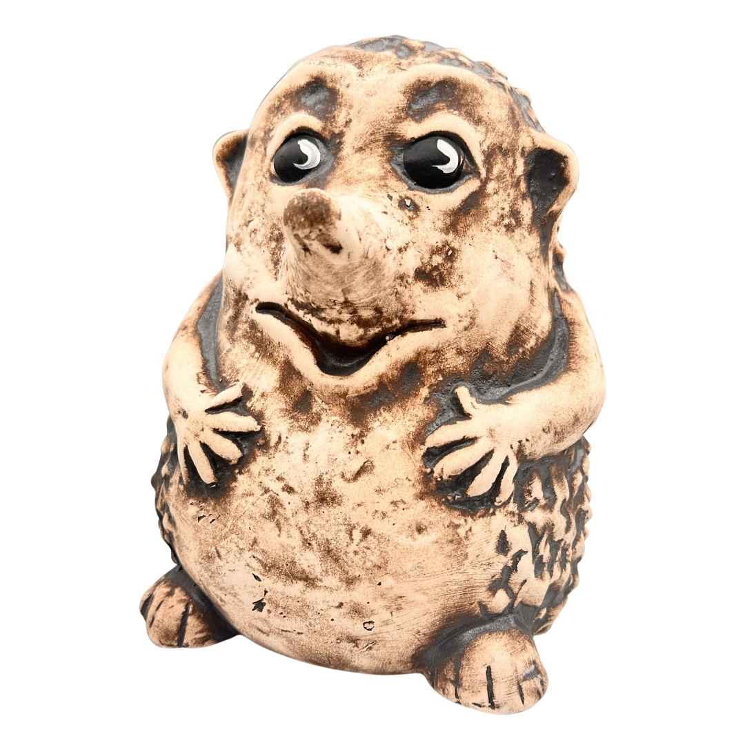 Detail keramického ježka